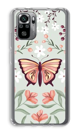 Butterfly in a floral world