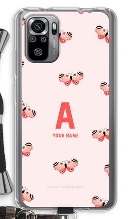 Rosy Butterflies Monogram