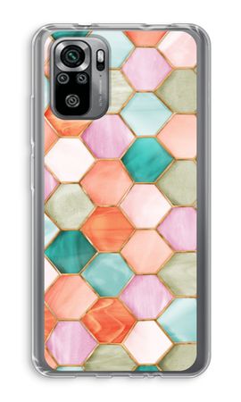 Hexagons in stained glass