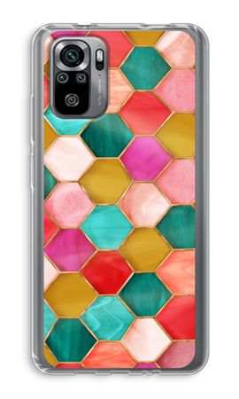 Hexagons in stained glass