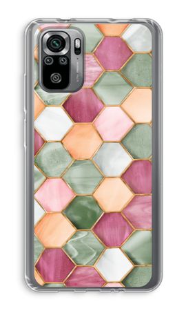 Hexagons in stained glass