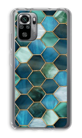 Hexagons in stained glass