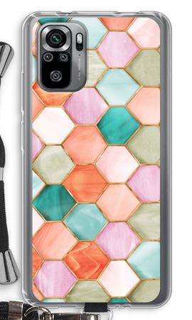 Hexagons in stained glass