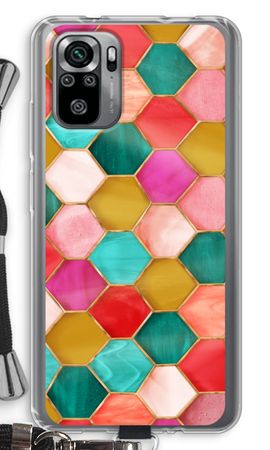 Hexagons in stained glass