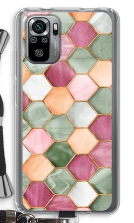 Hexagons in stained glass