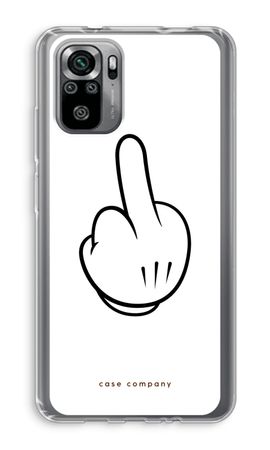 Middle finger white