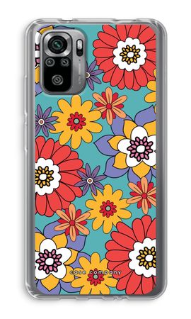 Retro Flowers - Blue