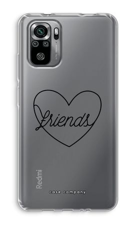 Friends heart black