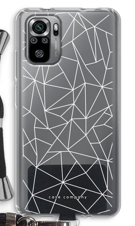 Geometric lines white