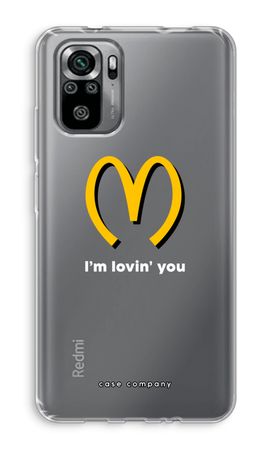 I'm lovin' you