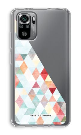 Coloured triangles pastel