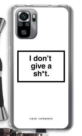 Don't give a shit