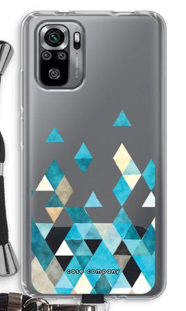 Coloured triangles blue