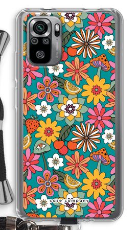 Retro Flowers N°2 - Blue