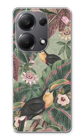 Tropical jungle toucan