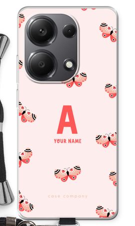 Rosy Butterflies Monogram