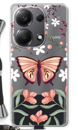 Butterfly in a floral world