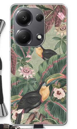 Tropical jungle toucan