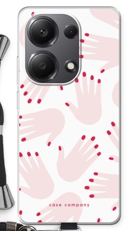 Hands pink