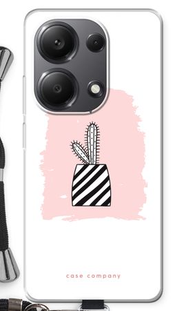 Black and white cactus