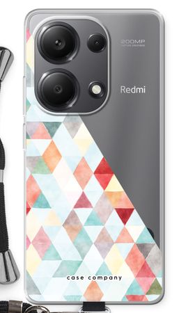 Coloured triangles pastel