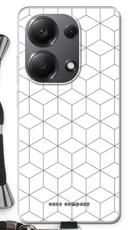 Cubes black and white