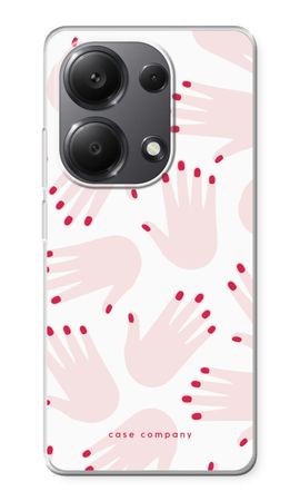 Hands pink