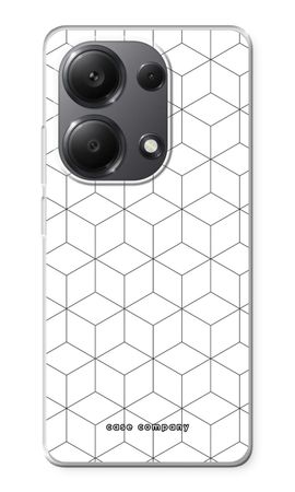 Cubes black and white