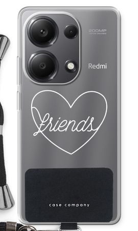 Friends heart pastel