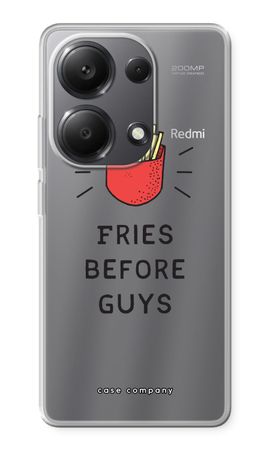 Fries before guys