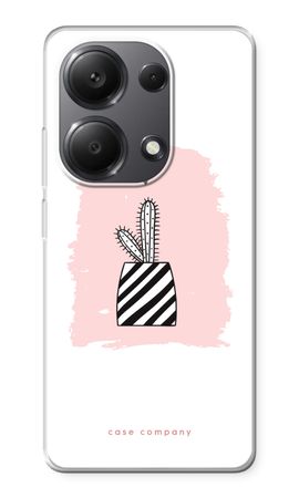 Black and white cactus