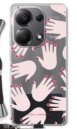 Hands pink
