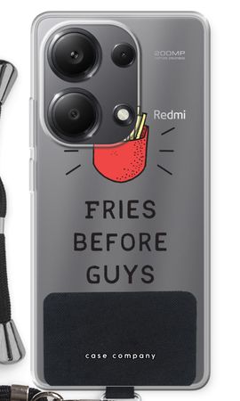 Fries before guys