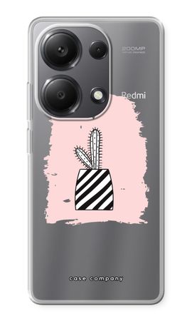 Black and white cactus