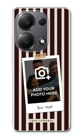 Polaroid - Retro, Xiaomi Redmi Note 13 Pro 4G soft hoesje