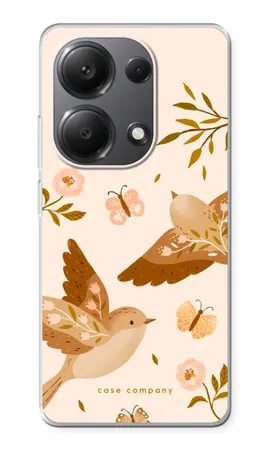 Fluttering Pair, Xiaomi Redmi Note 13 Pro 4G soft case
