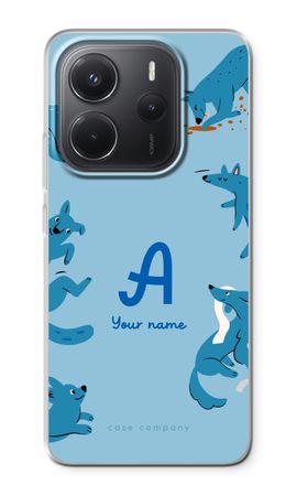 Playful Dogs Monogram