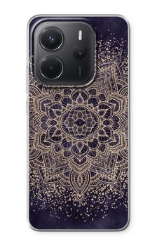 Mandala boho doré