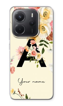 Flirty Flowers Monogram