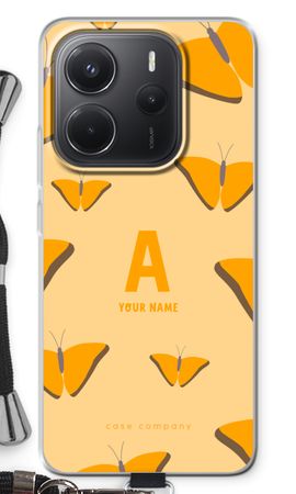 Amber Butterflies Monogram