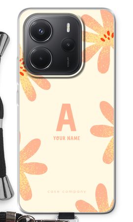 Peach Blossom Monogram