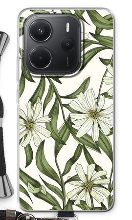 White flower pattern