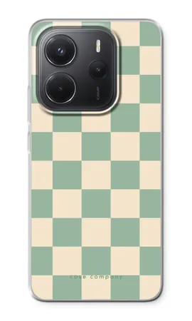 Checkered Mint, Mekana maskica Xiaomi Redmi Note 14 4G