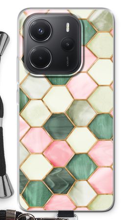 Hexagons in stained glass