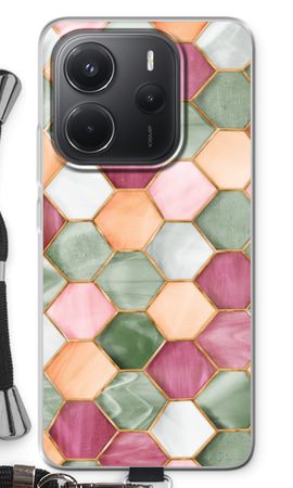 Hexagons in stained glass