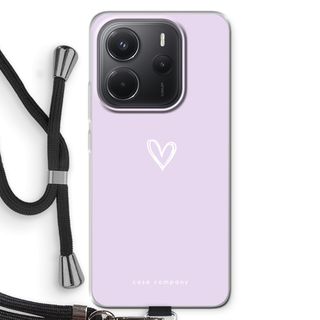 Pequeño corazón púrpura