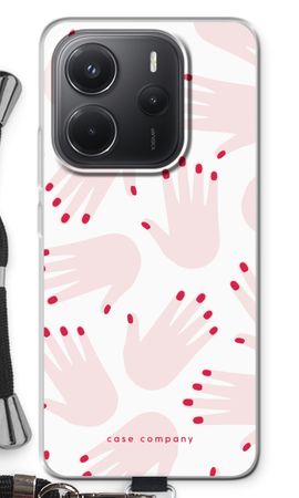 Hands pink