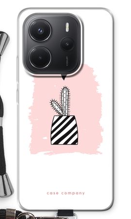 Black and white cactus