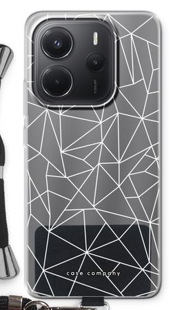 Geometric lines white