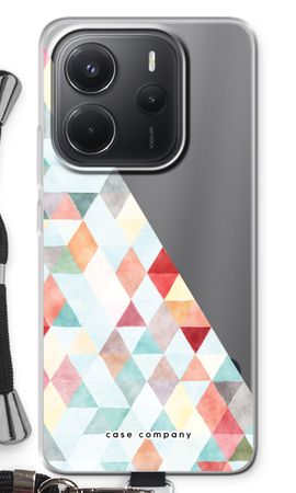 Coloured triangles pastel